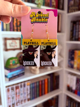 Load image into Gallery viewer, Green Witch Theatre Earrings | Iconic Stage Show Jewelry
