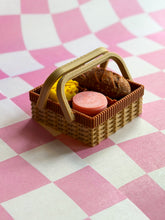 Load image into Gallery viewer, Wicker Picnic Basket Fidget Clicker | 3 &amp; 4-Click Toy
