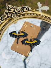 Load image into Gallery viewer, Dragon Rider Earrings | Hand-Painted Acrylic Romantasy Fantasy Jewelry
