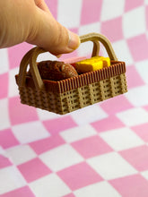 Load image into Gallery viewer, Wicker Picnic Basket Fidget Clicker | 3 &amp; 4-Click Toy
