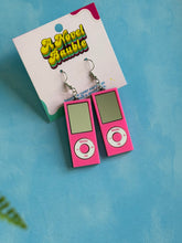Load image into Gallery viewer, Tiny Music Player Earrings | Nostalgic Y2K Millennial Jewelry
