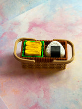 Load image into Gallery viewer, Wicker Picnic Basket Fidget Clicker | 2-Click Desk Toy
