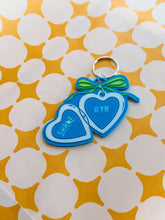 Load image into Gallery viewer, Hockey Romance Locket Keychain — 3D Printed Locket
