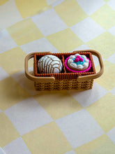 Load image into Gallery viewer, Wicker Picnic Basket Fidget Clicker | 2-Click Desk Toy
