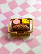 Load image into Gallery viewer, Wicker Picnic Basket Fidget Clicker | 3 &amp; 4-Click Toy
