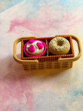 Load image into Gallery viewer, Wicker Picnic Basket Fidget Clicker | 2-Click Desk Toy
