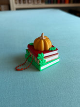 Load image into Gallery viewer, Fall Book Stack Fidget Clicker | 1-Click Keychain Desk Toy
