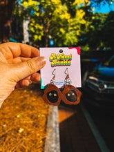 Load image into Gallery viewer, Desert Scavenger Earrings | Hooded Sci-Fi Pop Culture Jewelry
