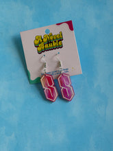 Load image into Gallery viewer, The Millennial S Earrings | Acrylic Nostalgia Drop Earrings
