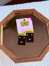 Load image into Gallery viewer, Yellow Cat Eyes Theatre Earrings | Iconic Stage Show Jewelry

