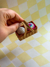 Load image into Gallery viewer, Wicker Picnic Basket Fidget Clicker | 2-Click Desk Toy

