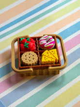 Load image into Gallery viewer, Wicker Picnic Basket Fidget Clicker | 3 &amp; 4-Click Toy
