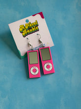 Load image into Gallery viewer, Tiny Music Player Earrings | Nostalgic Y2K Millennial Jewelry
