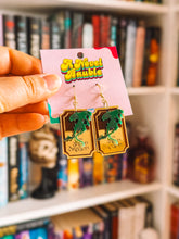 Load image into Gallery viewer, Green Dragon Earrings | Cozy Tavern Fantasy Jewelry
