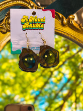 Load image into Gallery viewer, Desert Scavenger Earrings | Hooded Sci-Fi Pop Culture Jewelry
