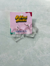 Load image into Gallery viewer, Book Lover Clear Heart Earrings | Bookish Jewelry Gift for Readers
