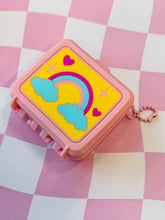 Load image into Gallery viewer, Rainbow Lunchbox Fidget Clicker | 4-Click Keychain Desk Toy

