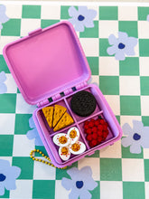 Load image into Gallery viewer, Smiley Flower Lunchbox Fidget Clicker | 4-Click Keychain Desk Toy
