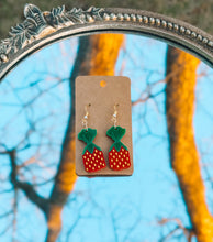 Load image into Gallery viewer, Strawberry Candy Earrings | Nostalgic Acrylic Bon Bon Jewelry
