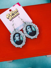 Load image into Gallery viewer, Vampire Dinner Scene Earrings | Funny Romantasy Bookish Jewelry
