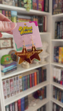 Load and play video in Gallery viewer, Gold Star Theatre Earrings | Iconic Stage Show Jewelry
