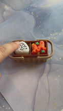 Load and play video in Gallery viewer, Wicker Picnic Basket Fidget Clicker | 2-Click Desk Toy
