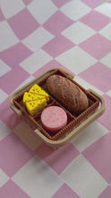 Load and play video in Gallery viewer, Wicker Picnic Basket Fidget Clicker | 3 &amp; 4-Click Toy
